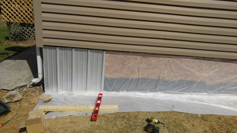 Mobile Home Skirting Energy Efficiency Double Wide 768x432