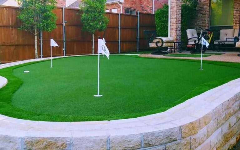 Raised Putting Green Install San Antonio Texas 1030x644 1 768x480